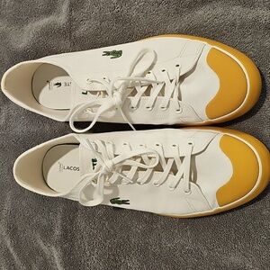 Lacoste white sneakers